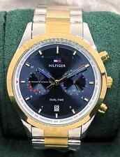 Usado, Reloj de pulsera Tommy Hilfiger usado de cuarzo con esfera azul correa de acero inoxidable para hombre segunda mano  Embacar hacia Argentina