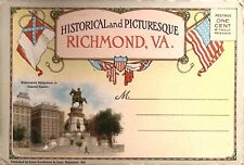 Monumento histórico y pintoresco carpeta de recuerdos de postal de Richmond Virginia segunda mano  Embacar hacia Mexico