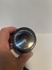 Vintage canon lens for sale  Wading River