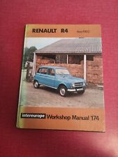 Renault workshop manual. for sale  ATTLEBOROUGH