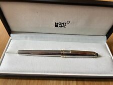Silver montblanc meisterstuck for sale  SOUTHAMPTON