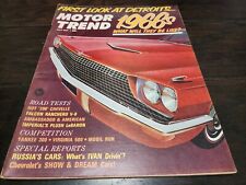 Motor Trend Magazine julio 1965 396 Chevelle Falcon Ranchero V-8  segunda mano  Embacar hacia Argentina