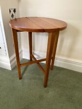 vintage round folding side table for sale  WADHURST
