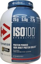 Dymatize ISO-100 Hydrolized Whey Protein Isolate 900g ou 2.2kg recuperação de pó comprar usado  Enviando para Brazil