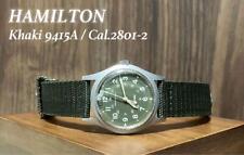 Hamilton Khaki Manual Winding 9415A Working Item shipping from japan for sale  Shipping to South Africa