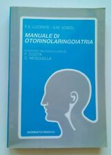 Manuale otorinolaringoiatria f usato  Pavia