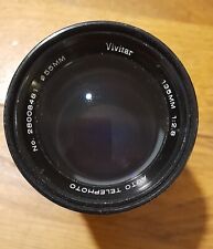 Vivitar camera lenses for sale  CANNOCK