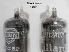 Mullard 12AU7 Long Plate Goal Post Square Getter Par Combinado Blackburn 1957 K61 comprar usado  Enviando para Brazil