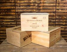 Wooden wine box for sale  LISS
