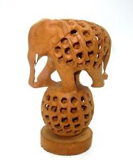 Wooden elephant figurine for sale  Minneapolis