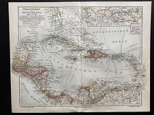 Antike landkarte westindien gebraucht kaufen  Berlin