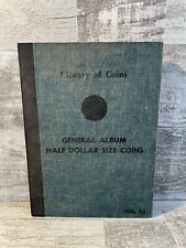 Biblioteca de monedas Vol. Álbum de 22 medio dólar 48 aperturas sin monedas segunda mano  Embacar hacia Argentina