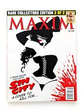 05/2005 MAXIM MAGAZYN FRANK MILLER SIN CITY COVER SUPER KRÓTKI NADRUK ULTRA RZADKI na sprzedaż  Wysyłka do Poland