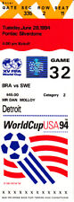 Ticket cup usa for sale  Shipping to Ireland