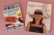 Lot livres crochet d'occasion  Lavelanet