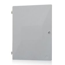 ELECTRIC METER BOX DOOR COMPLETE with Key, Metal Latch, Hinges for sale  Shipping to South Africa