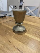 Vintage metal goblet for sale  BLACKWOOD