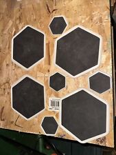 black tile hexagon for sale  West Bend