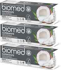 Biomed whitening toothpaste for sale  WEMBLEY