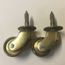 Pair reclaimed brass for sale  Shipping to Ireland
