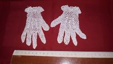 gants anciens crochet d'occasion  Les Sorinières