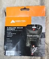 Bolsa negra solar Ozark Trail portátil para ducha camping 5 galones , usado segunda mano  Embacar hacia Argentina