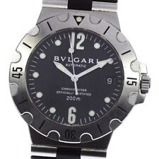 Usado, Junk BVLGARI SD38S Diagono data de mergulho automático masculino 799057 comprar usado  Enviando para Brazil