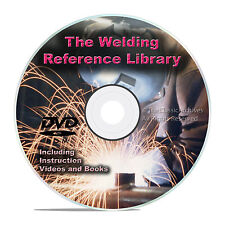 Welding Reference Guides DVD, Stick, TIG, MIG, Oxyacetylene Plasma Cutting V25, used for sale  Shipping to South Africa