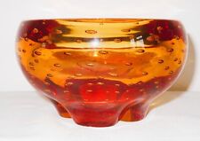 Whitefriars amber glass for sale  SOUTHAMPTON