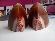agate bookends for sale  ST. ALBANS