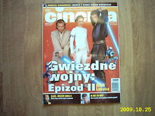 Używany, STAR WARS on front cover Cinema 6/2002 Polish magazine na sprzedaż  PL