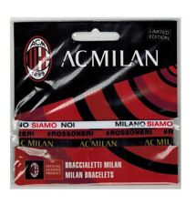 Milan set braccialetti usato  Messina