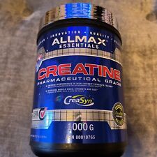 AllMax Nutrition Creatine Pharmaceutical Grade - 1000g Long Dated 2026 for sale  Shipping to South Africa