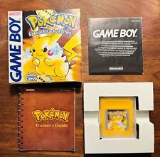 Usado, Pokémon Gelbe Edition / CIB Box / TOYS R US Gold Siegel / Nintendo Game Boy comprar usado  Enviando para Brazil