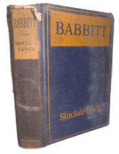 1922, 1a edición, 2a impresión, BABBITT, por SINCLAIR LEWIS segunda mano  Embacar hacia Argentina