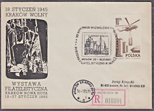 POLAND 1980 010 POSTMARK, KRAKÓW 28, Philatelic Exhibition in Nowa Huta, letter. na sprzedaż  PL