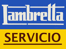 Lambretta servicio sign for sale  BIRMINGHAM