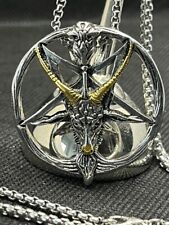 Pentagramm baphomet satan gebraucht kaufen  Kranichstein