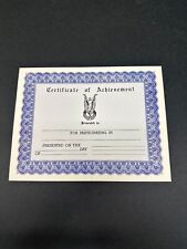 Blank blue certificate for sale  Harrisburg