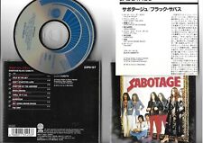 BLACK SABBATH –  SABOTAGE ( without OBI )  JAPAN FIRST PRESS ORIGINAL CD na sprzedaż  PL