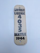 Washington bike license for sale  Shipping to Ireland