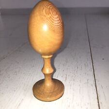 Wood turned egg for sale  BILLERICAY