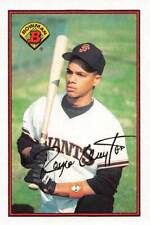 Royce Clayton 1989 Bowman 472  San Francisco Giants Rookie Baseball Card, used for sale  Shipping to South Africa