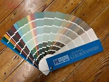 Sherwin Williams Exterior Paint Fan Deck Colors Swatch Samples Vintage Answers for sale  Shipping to South Africa