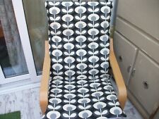 Begagnade, SPECIAL OFFER Handmade ikea poang chair/stool COVER in ORLA KIELY OVAL FLOWER @2 till salu  Toimitus osoitteeseen Sweden
