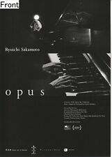 Póster promocional de Ryuichi Sakamoto: opus (película de 2024) (japonés) segunda mano  Embacar hacia Argentina