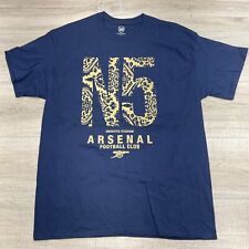 Camiseta Arsenal Football Club para hombre talla L azul manga corta cuello redondo N5 V41 segunda mano  Embacar hacia Argentina