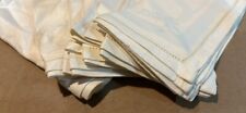 Set of 7 white Cloth Napkins (some stains)   for sale  Shipping to South Africa