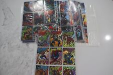 1994 Marvel Pepsi Cards México conjunto completo de tarjetas de inserción de prisma base base completa segunda mano  Embacar hacia Mexico