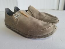 Chinelos de lona Cushe Shoes masculinos tamanho 12 marrom areia laranja camuflado leve comprar usado  Enviando para Brazil